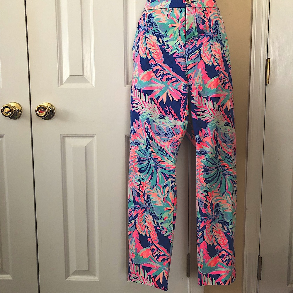 LNWOT Lilly Pulitzer Kelly skinny ankle pants